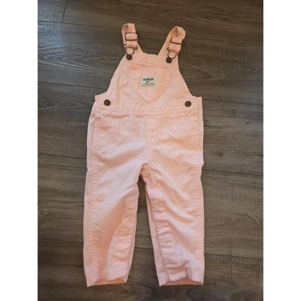 Oshkosh B'gosh baby girl overalls 12 mos